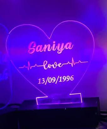 PERSONALIZED 3D ILLUSION LED Night LAMP