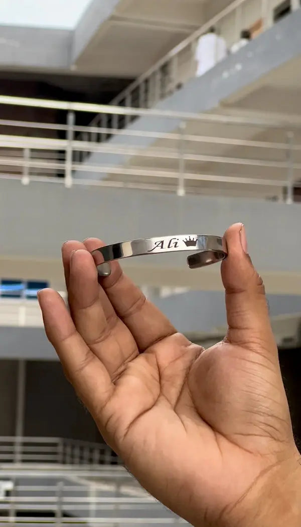 Customize Karha for Men & Women Custom Engraved